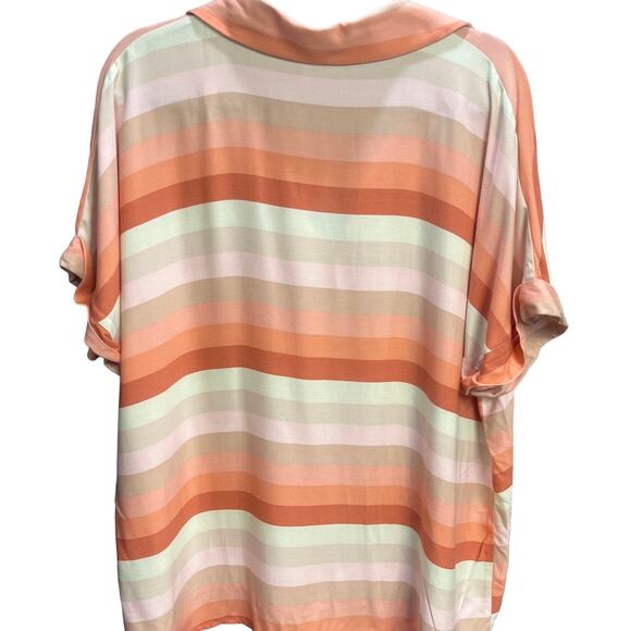 Carlson xxl woman’s stripped blouse (nwot) (b44) - Picture 4 of 5
